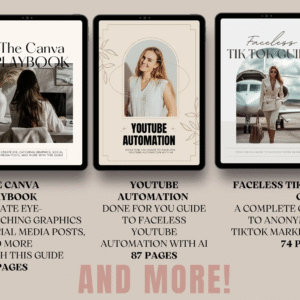 22 Ready-to-Sell Faceless Digital Marketing Products with Master Resell Rights (DFY & Profit-Ready)