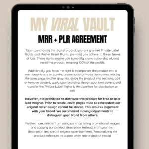 22 Ready-to-Sell Faceless Digital Marketing Products with Master Resell Rights (DFY & Profit-Ready)