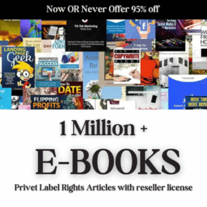 Unlock 1 Million+ Ebooks & PLR Articles with Full Resell Rights – The Ultimate Digital Business Bundle