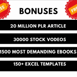 🚀 Get 2 Million+ Ebooks & 2 Million PLR Articles – Includes Full Resell Rights!