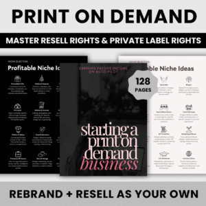 Done-For-You Print On Demand Success | Passive Income Made Simple | Step-by-Step POD Guide