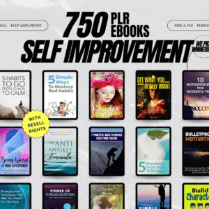 Ultimate Self-Improvement eBook Bundle | 750 Resellable Digital Books