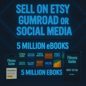 🔥 5 Million eBooks Mega PLR & MRR Bundle – Resellable Digital Products for Passive Income & Financial Freedom