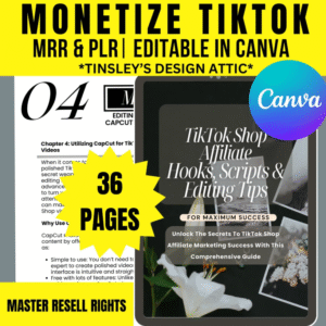 Done-for-You TikTok Shop Affiliate Scripts | Monetize TikTok in 2025 | MRR + PLR