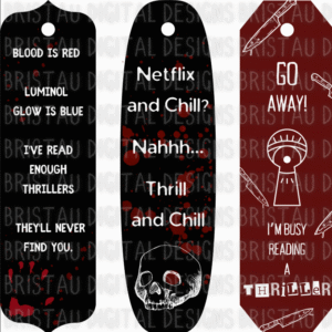 Ultimate Thriller Bookmark Collection – Perfect for Mystery Lovers!