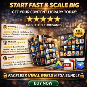 250,000+ Faceless Viral Reels Mega Bundle (PLR/MRR) | Ready-to-Use Content for Instagram, TikTok & YouTube Shorts