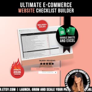 The 11% Conversion Blueprint: Ultimate E-commerce & Shopify Checklist Builder
