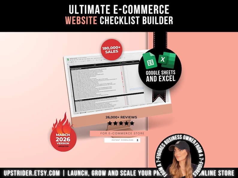 The 11% Conversion Blueprint: Ultimate E-commerce & Shopify Checklist Builder