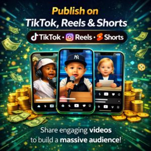 Viral AI Baby Empire: 300+ HD Shorts Bundle with PLR/MRR – Rebrand & Keep 100% Profits